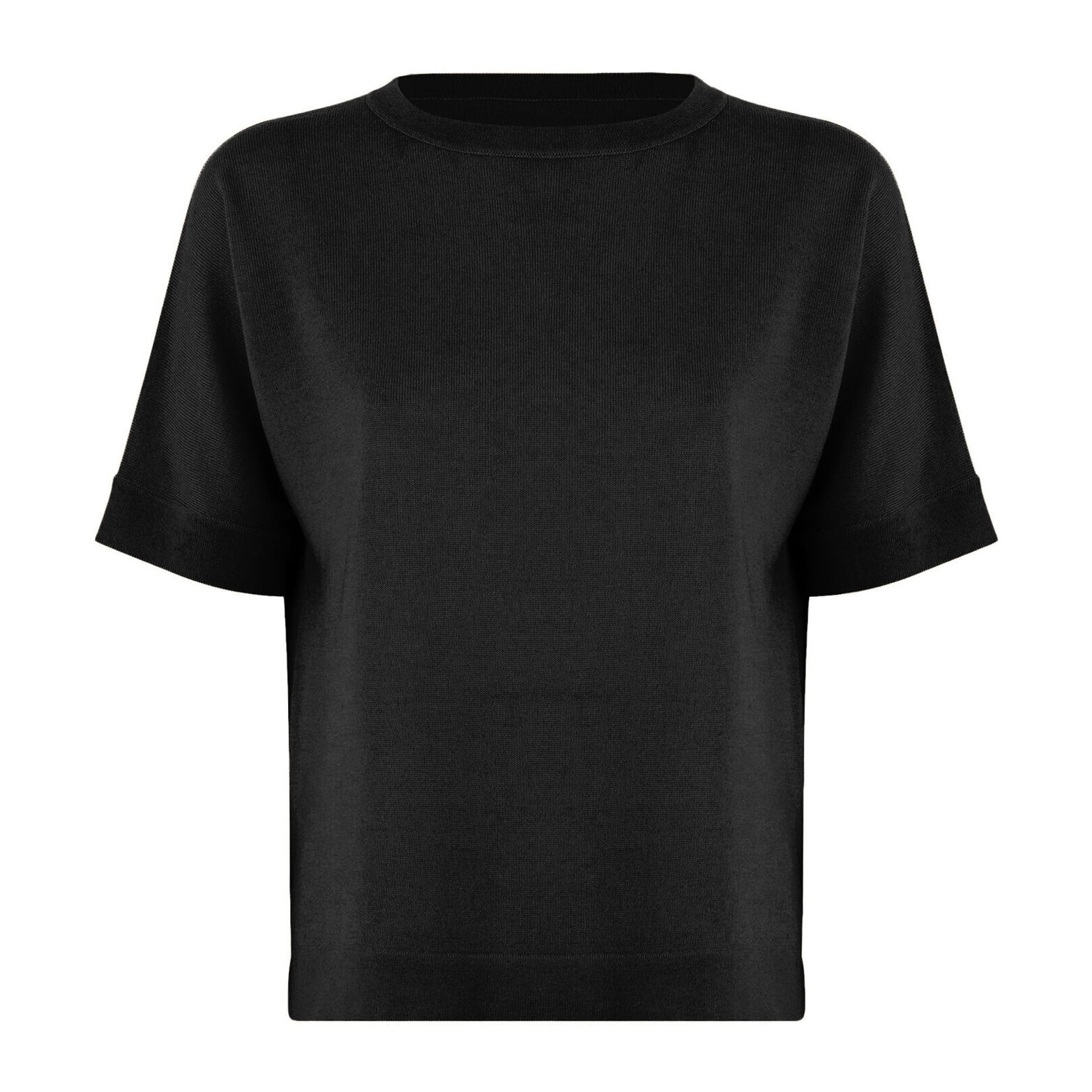 Top a maniche corte Merino Blend Top Short Sleeves
