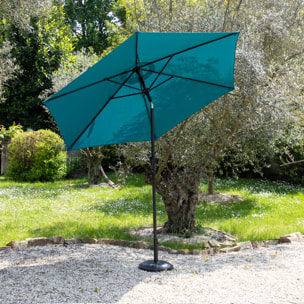 Parasol droit HAPUNA rond -