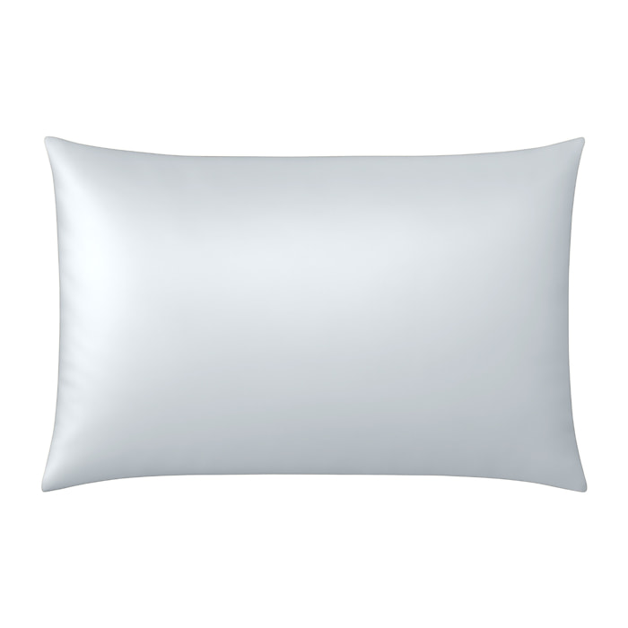 Taie d’oreiller en soie anti frisotti et anti-âge - Argent