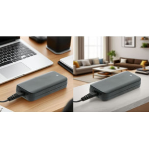 Chargeur ordinateur portable ESSENTIELB PC 90W universel + 9 embouts