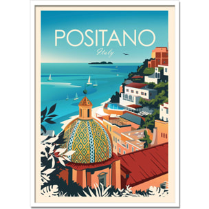 Affiche - Positano Italy - Studio Inception