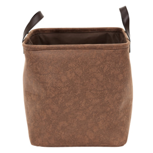 Panier Imitation Cuir X3