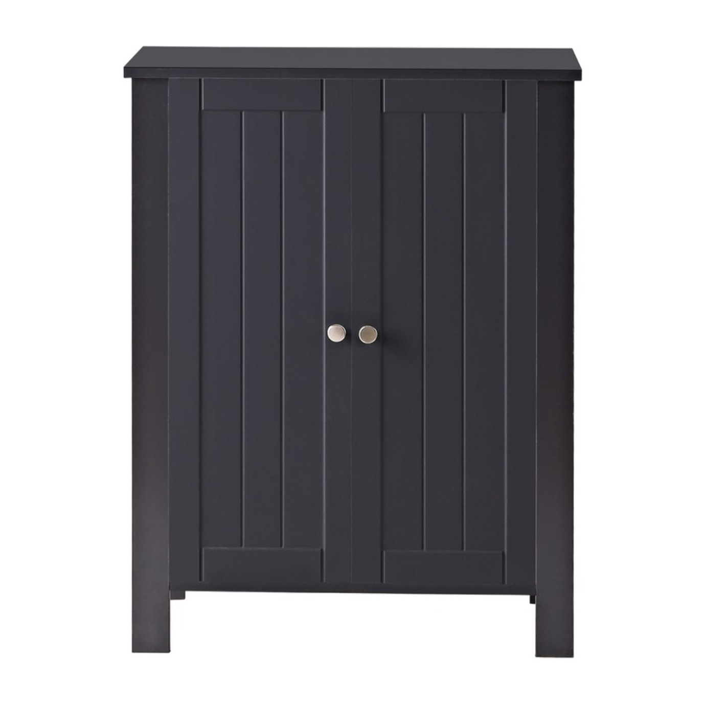 Mobiletto da bagno 2 ante grey 60x30x80 cm -Sarah