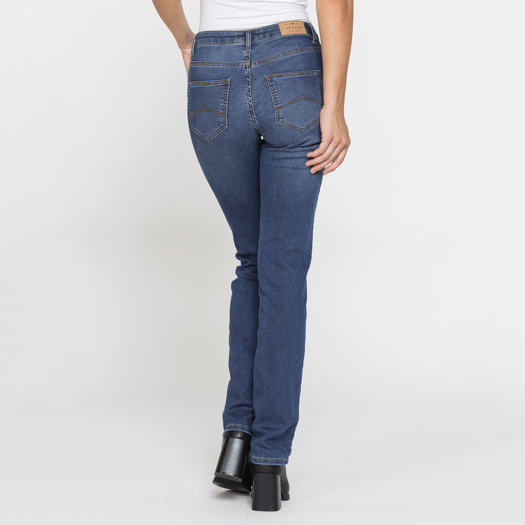 JEANS DONNA CINQUE TASCHE REGULAR FIT IN DENIM PLAY 10 oz.