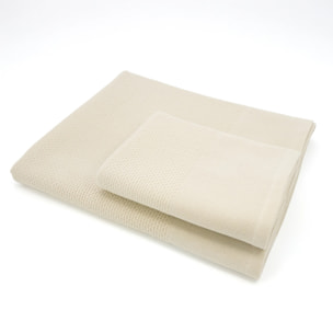 Serviette de toilette - Waffle Lin - 50x90cm - 355g/m²