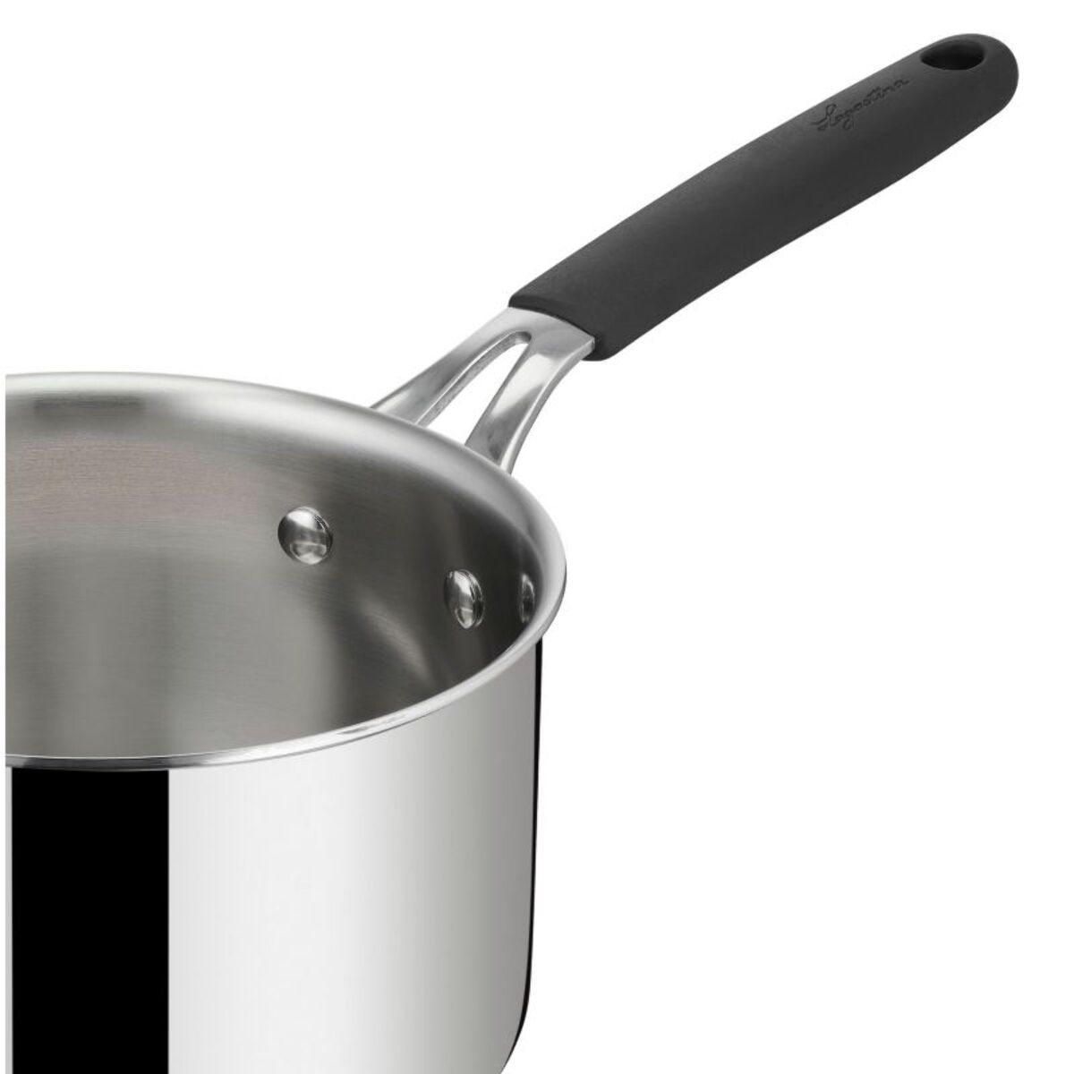Batterie de cuisine LAGOSTINA 3 casseroles Esperta triply 16/18/20cm