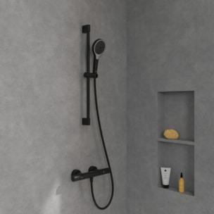 Ensemble de douche 3 jets Verve Showers Noir mat