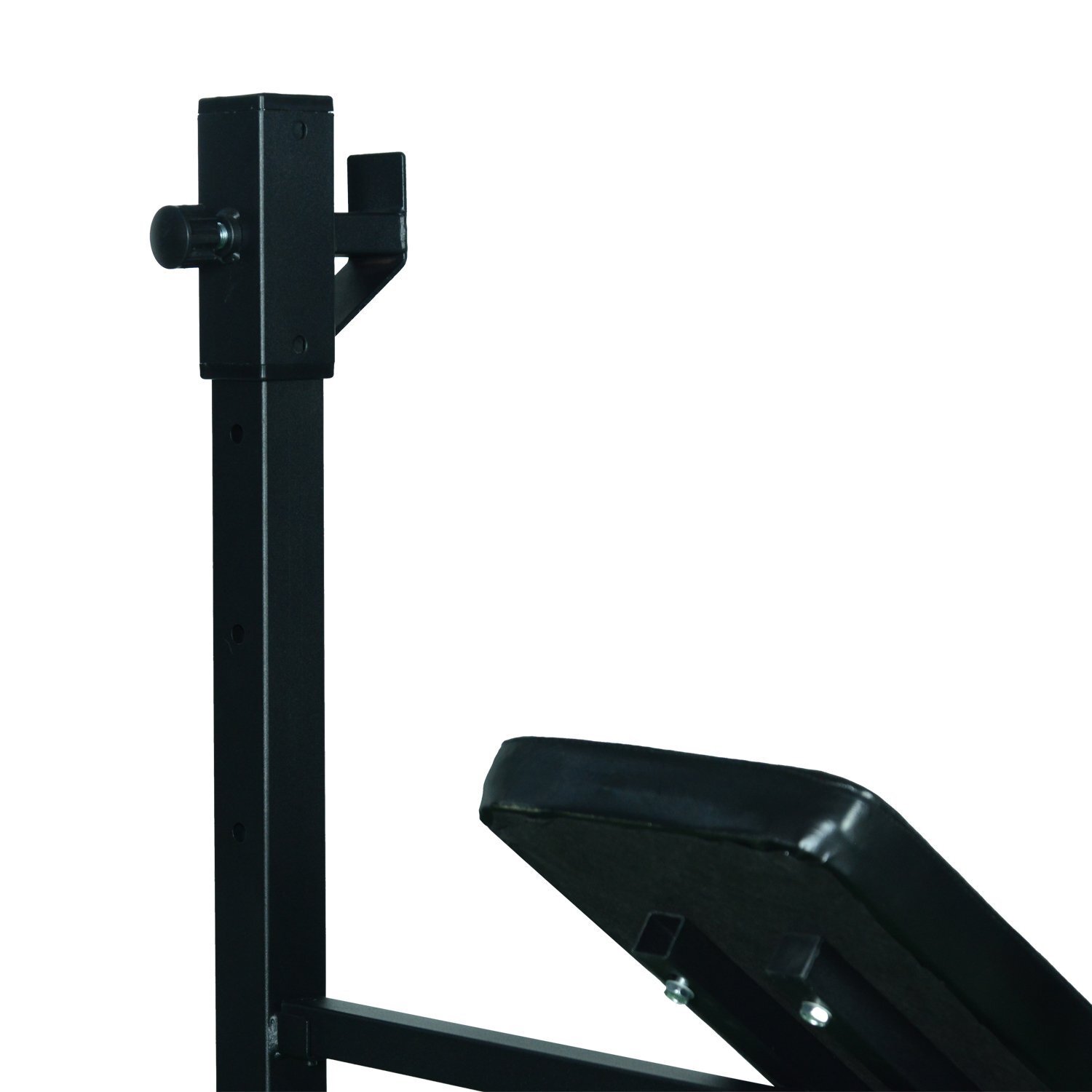 Banco de Pesas Banco de Musculación Multifuncional con Altura Ajustable de 3 Niveles para Entrenamiento Fitness de Cuerpo Completo 175x98x130 cm Negro