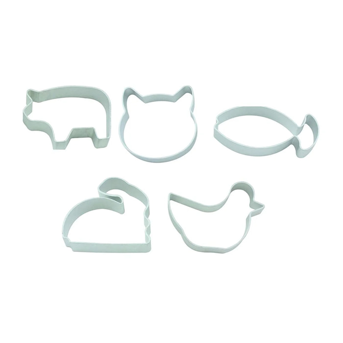 Lot de 5 emporte-pièces animaux Zenker Emporte-pièces