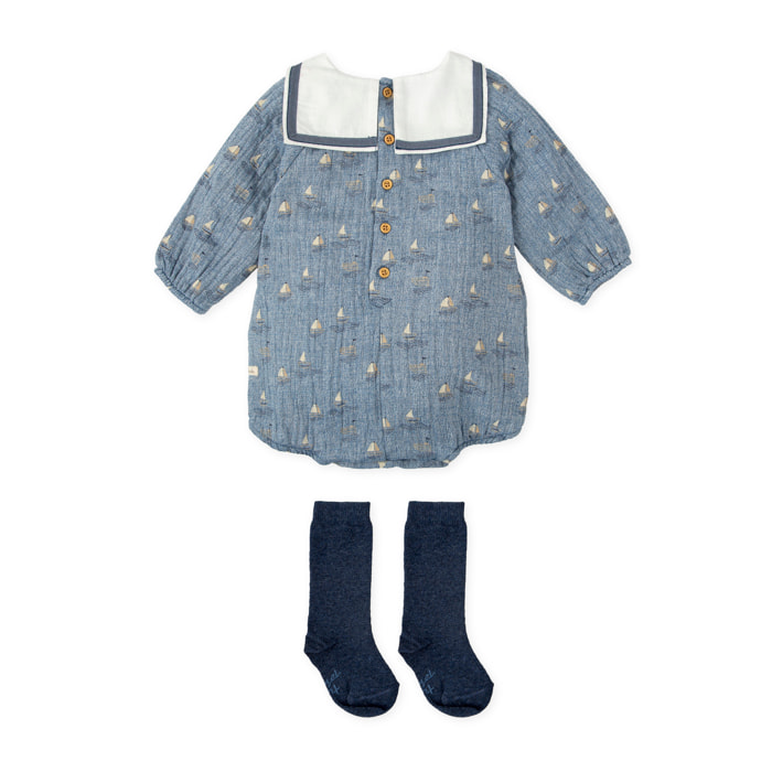 PELELE CON CALCETINES PORCELANA - Porcelana