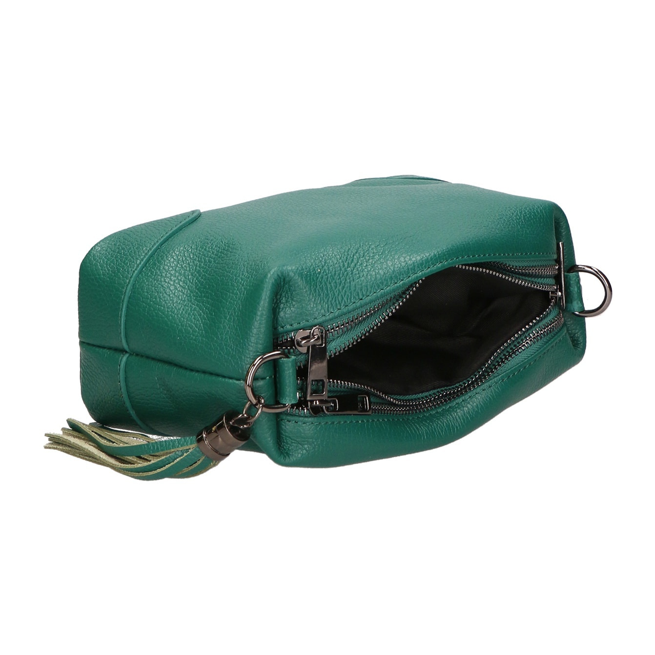 Borsa a mano da donna - Modello Lidia - Vera pelle - 25.0 x 14.0 x 10.0 cm