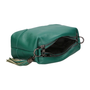 Borsa a mano da donna - Modello Lidia - Vera pelle - 25.0 x 14.0 x 10.0 cm