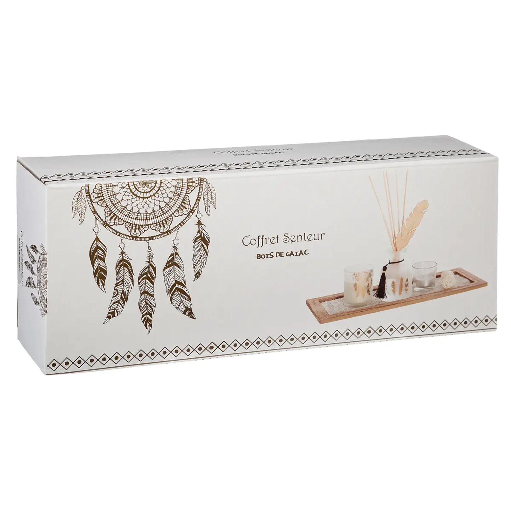 Coffret senteur plat Plume