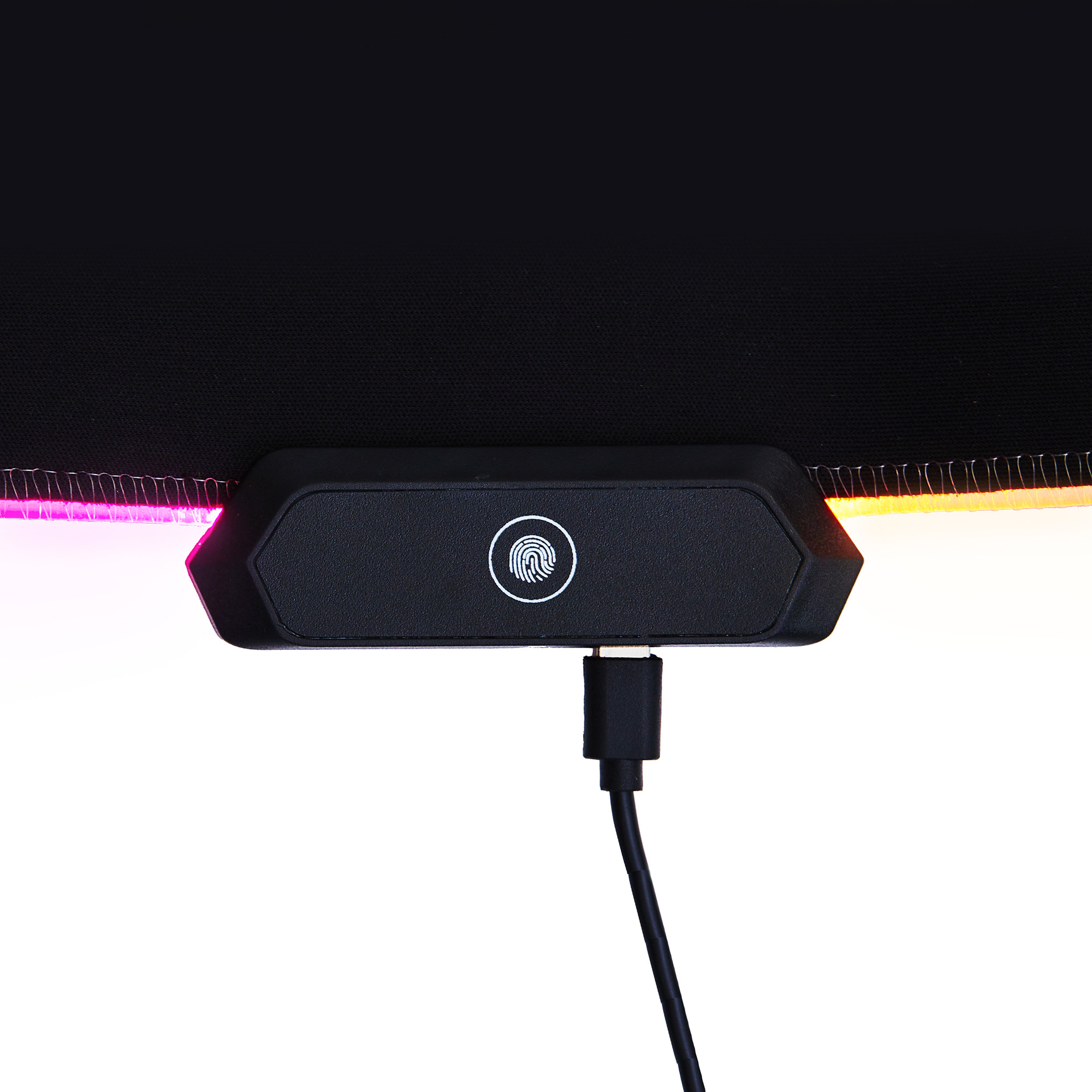 TAPIS DE SOURIS GAMER XL RGB 2 PORTS USB