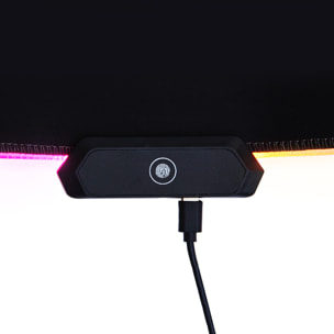 TAPIS DE SOURIS GAMER XL RGB 2 PORTS USB