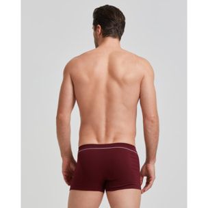 Boxer cotone con dettagli a contrasto