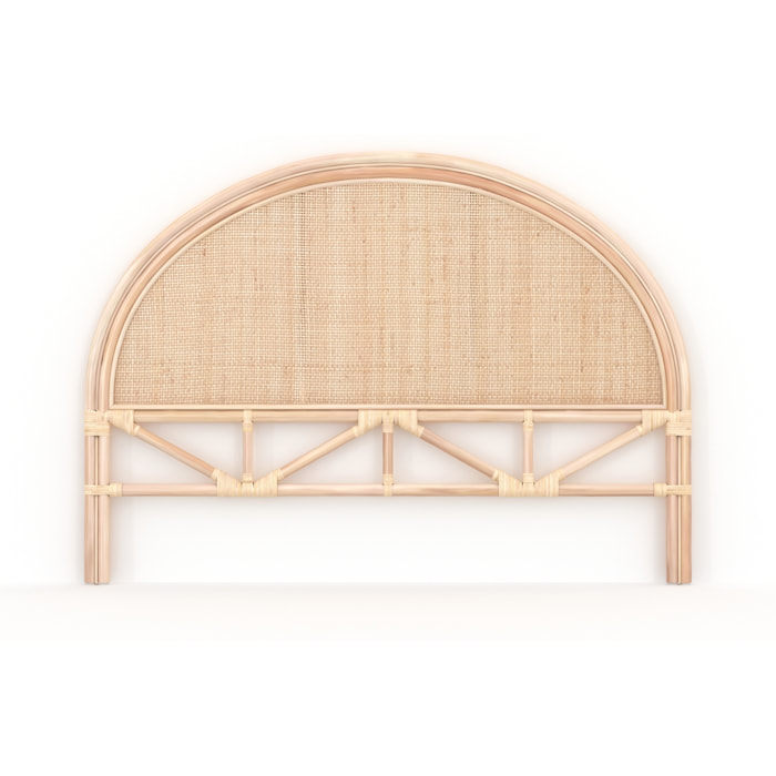 Tête de lit en rotin naturel 140 cm - Madya