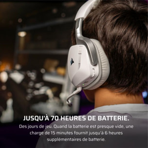 Casque gamer CORSAIR VOID ELITE V2 SANS FIL PS5/PC