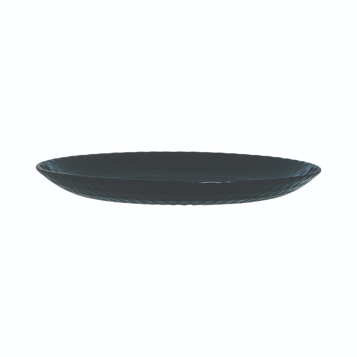 6 platos de postre negros 19 cm Pampille - Luminarc