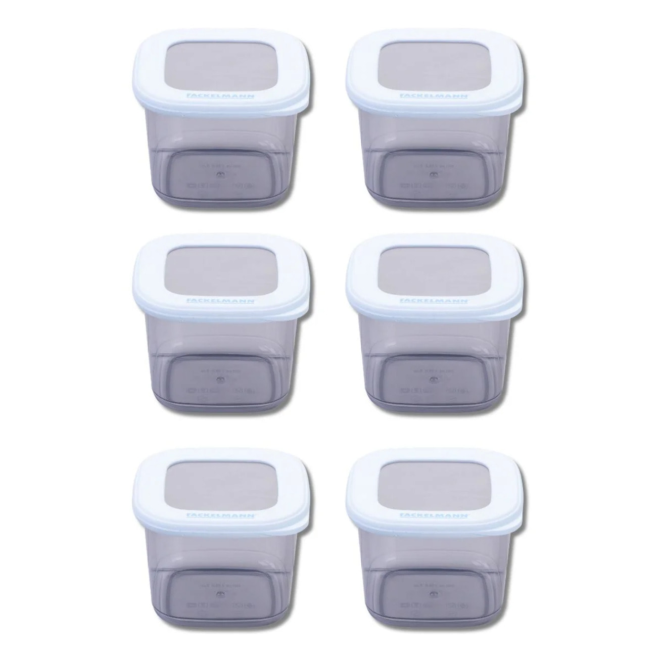 Lot de 6 Boîtes à Provisions Fackelmann Storage
