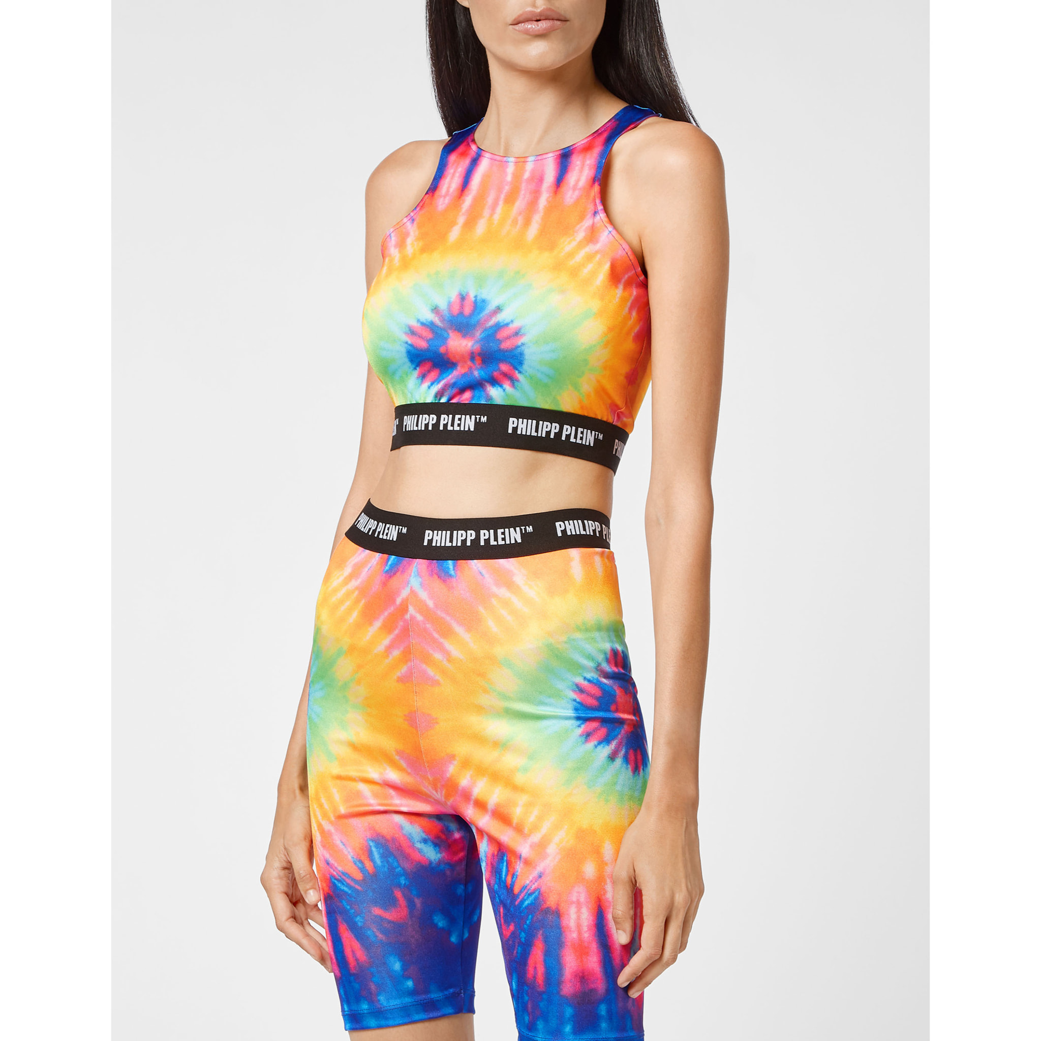PHILIPP PLEIN Tank Top TIE DYE