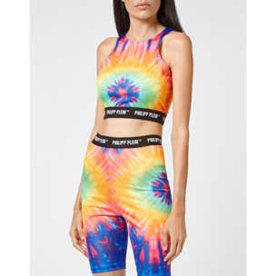 PHILIPP PLEIN Tank Top TIE DYE