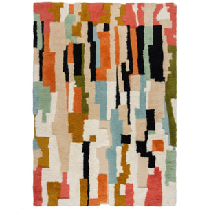 Tapis en laine shaggy ZAGORA GEO