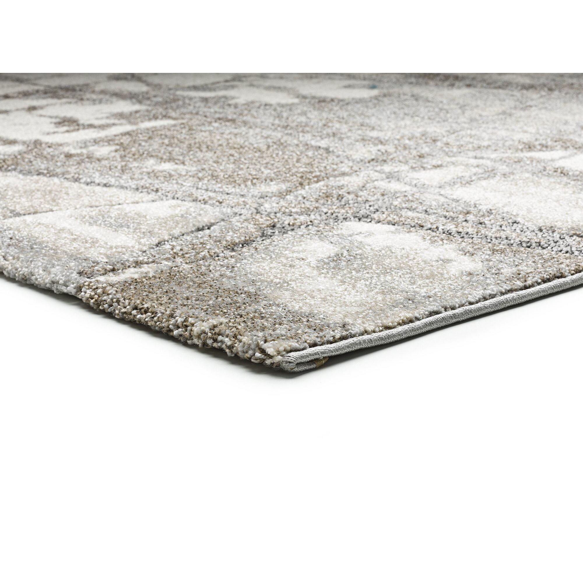 Alfombra abstracta Kael Gris, varias medidas disponibles