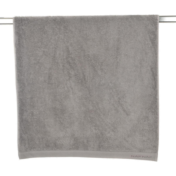 Toalla de baño CASUAL gris 100x150 cm - 100% algodón -