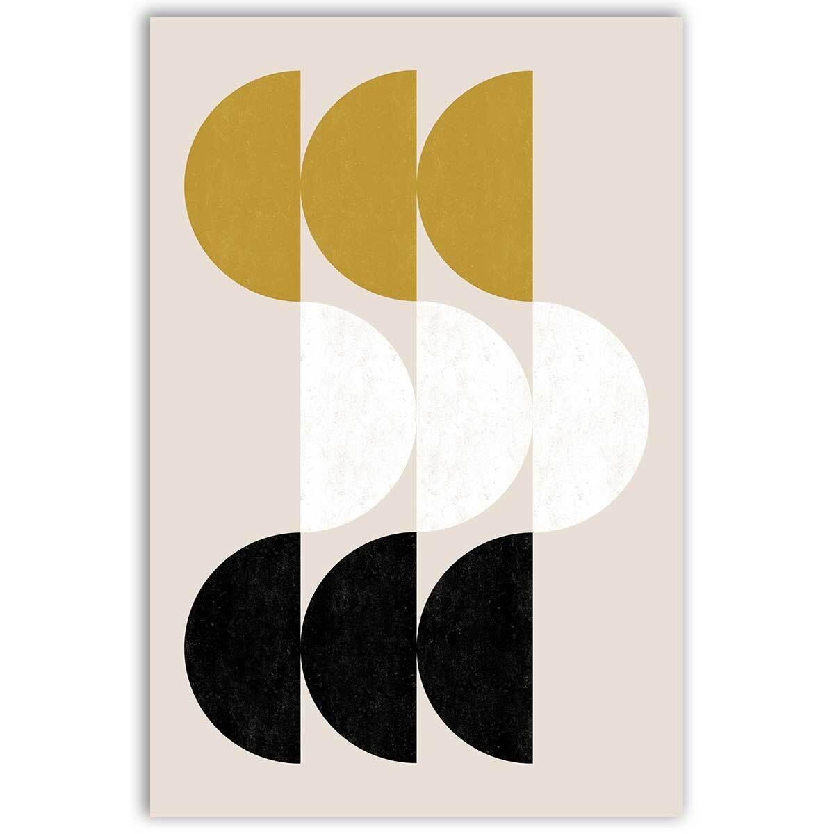 Tableau art geometrique Sphère en miroir Tableau alu Dibond