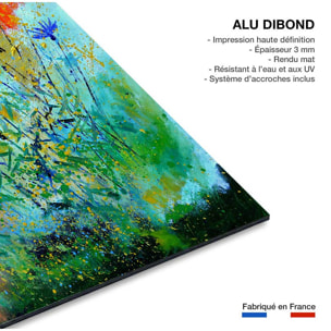 Tableau bleuets des champs Tableau alu Dibond
