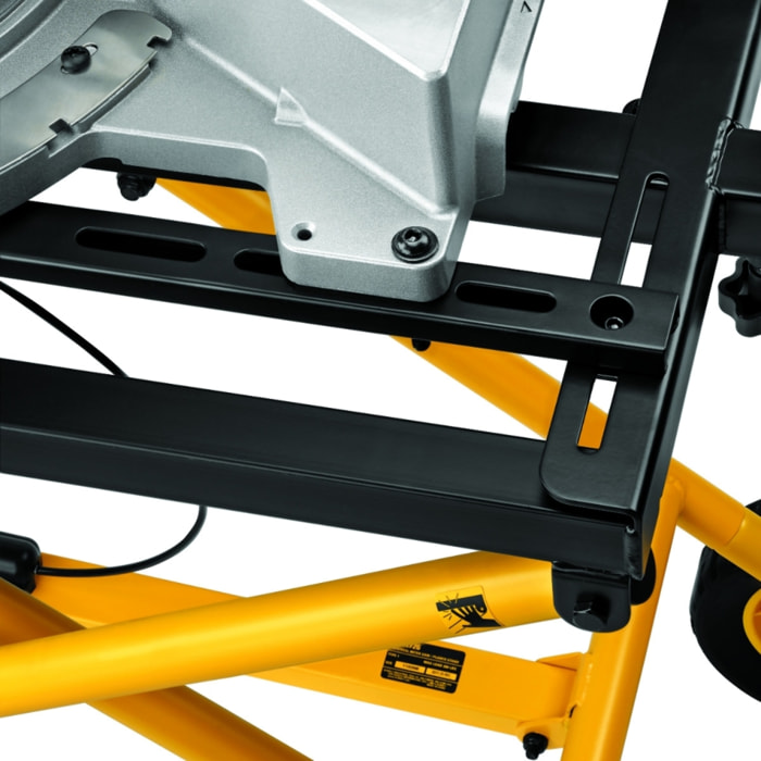 Piètement roulant pour scie à onglets - Charge max. 135 kg - DEWALT - DE7260-XJ