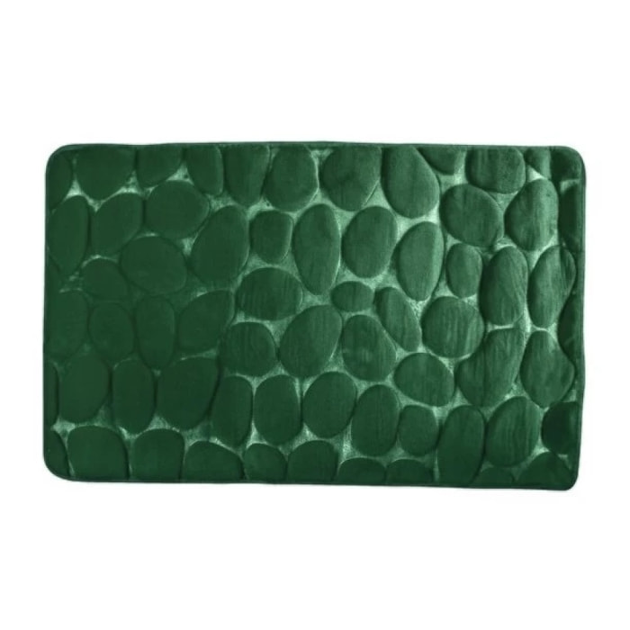 Tapis de bain Microfibre PEBBLE 50x80cm Vert MSV