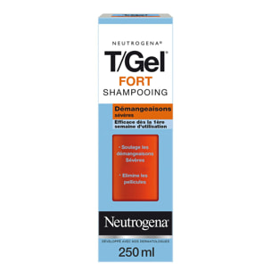 T/Gel Fort Shampooing - Soulage les Démangeaisons Sévères 250 ml