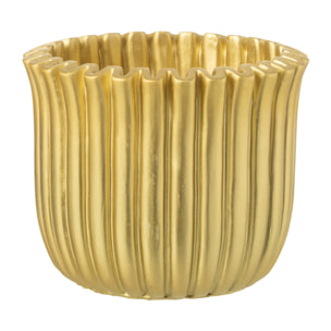 J-Line cache-pot - ciment - or - large