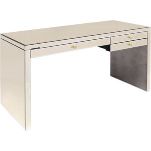 Bureau Luxury champagne 140x60cm Kare Design