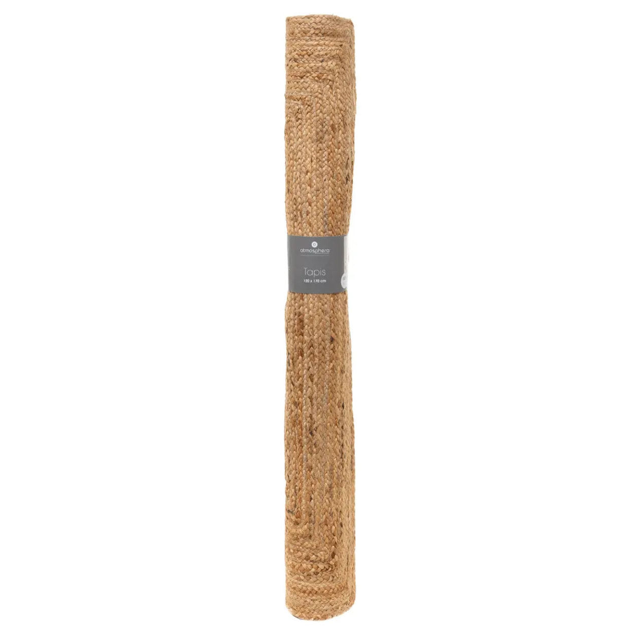 Tapis "Natura" en jute beige 120x170cm
