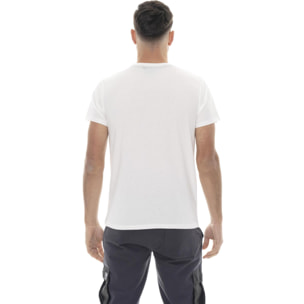 T-shirt uomo a manica corta in cotone, stampa Leone 1947 Graphics