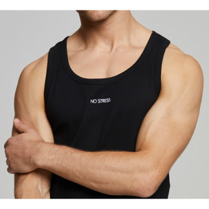 Canotta uomo no stress slim fit cotone