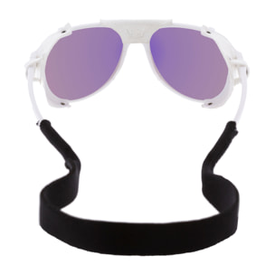 Gafas de sol OCEAN MAUI - montura blanca / lentes Revo azules
