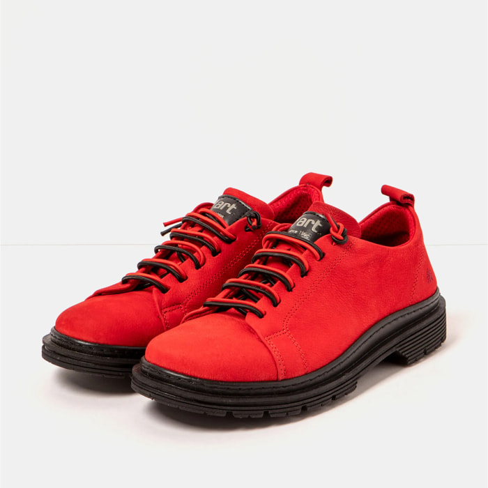 Zapatos 1897 NOBUCK RED/ BIRMINGHAM color Red