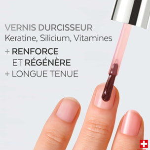 Color Strong - Vernis Durcisseur Kératine, Vitamine & Silicium Gloss Éclat