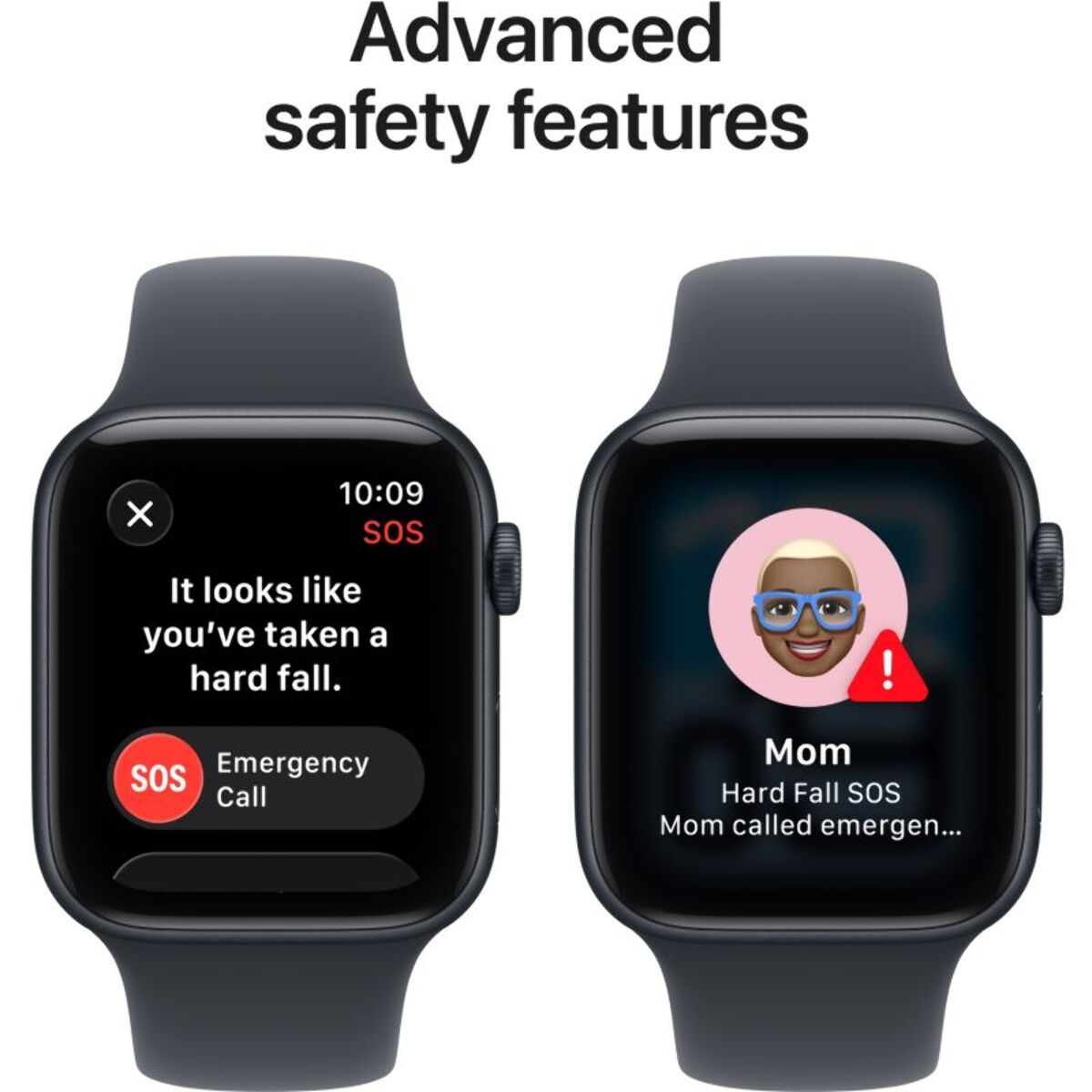 Montre connectée APPLE WATCH SE 3 44mm Minuit M/L