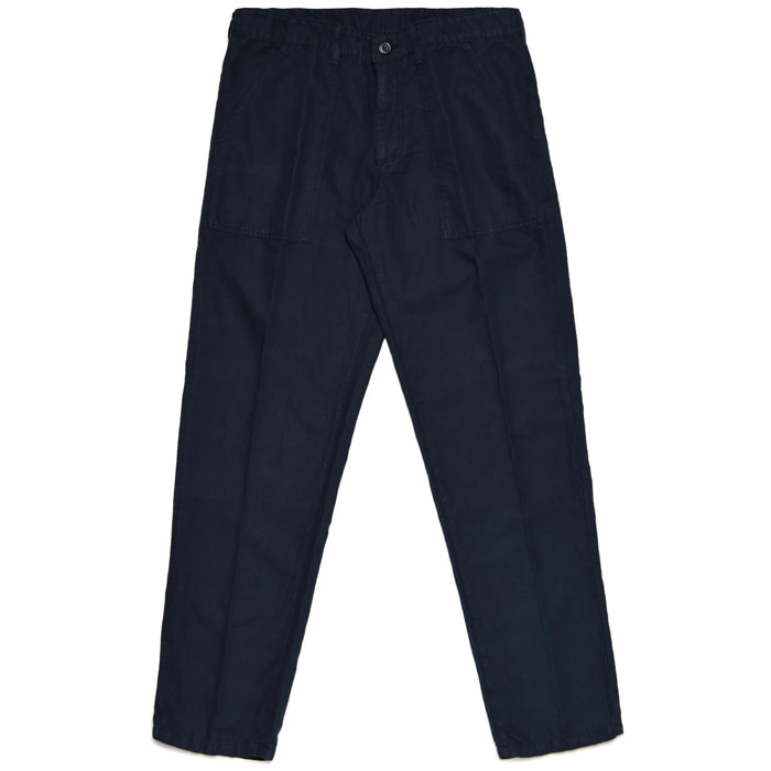 Pantaloni Robe di Kappa Uomo Blu JAKE LINEN