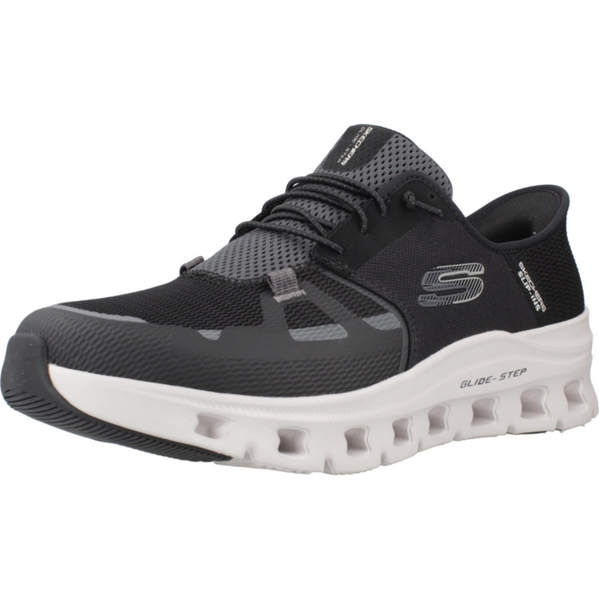 Sneakers De  Hombre Glide Step Pro Negro