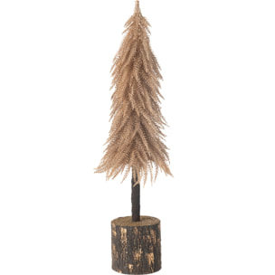 J-Line décoration Sapin De Noël - plastique - cuivre - large