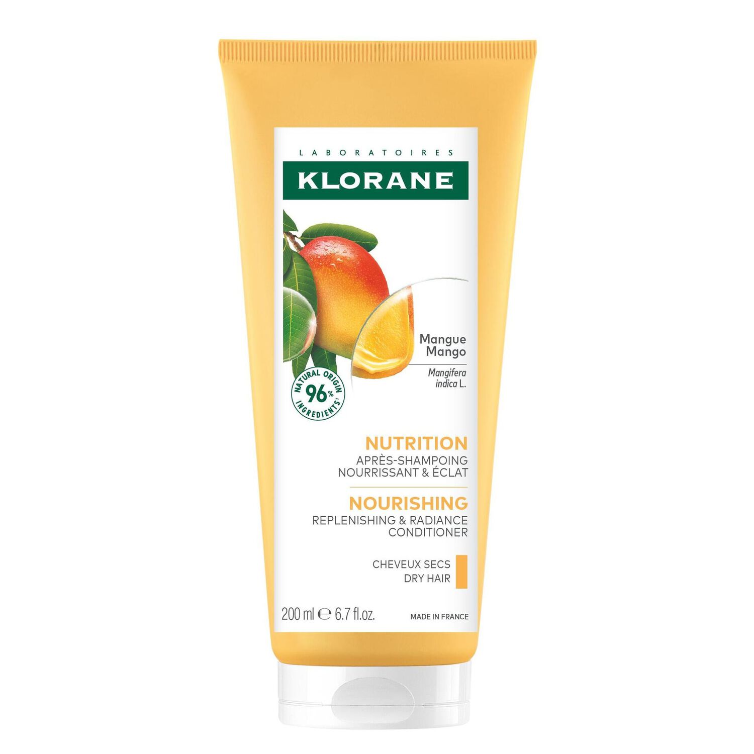 Mangue  - Baume Après-Shampooing - Tous types de cheveux - 200 ml
