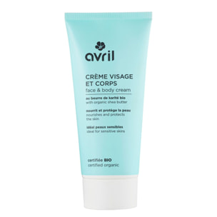 Visage & Corps - Certifiée bio - Crème Visage & Corps 200 ml