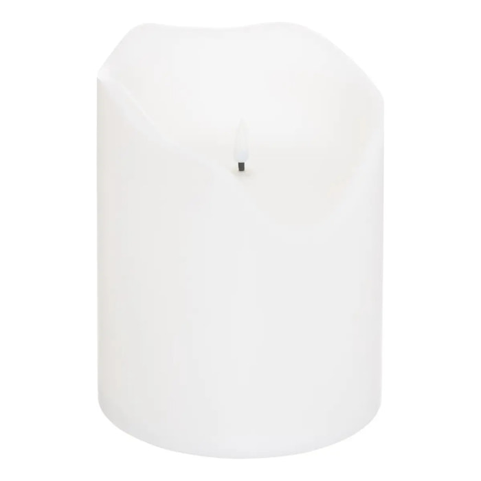 Bougie LED à piles Theo blanc