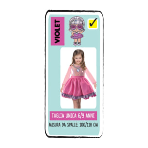 Violet Lol Costume Con Accessori Originale Lol Surprise! Bambina